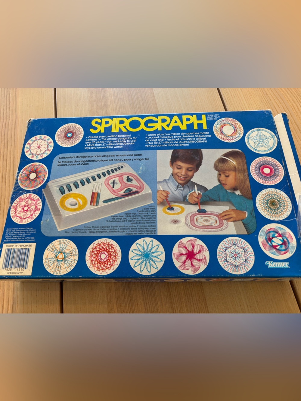 Vintage 1986! Spirograph design toy by Kenner Parker! (N) - Picture 5 of 6